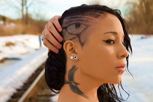 mixfashion hair cutting tattoos