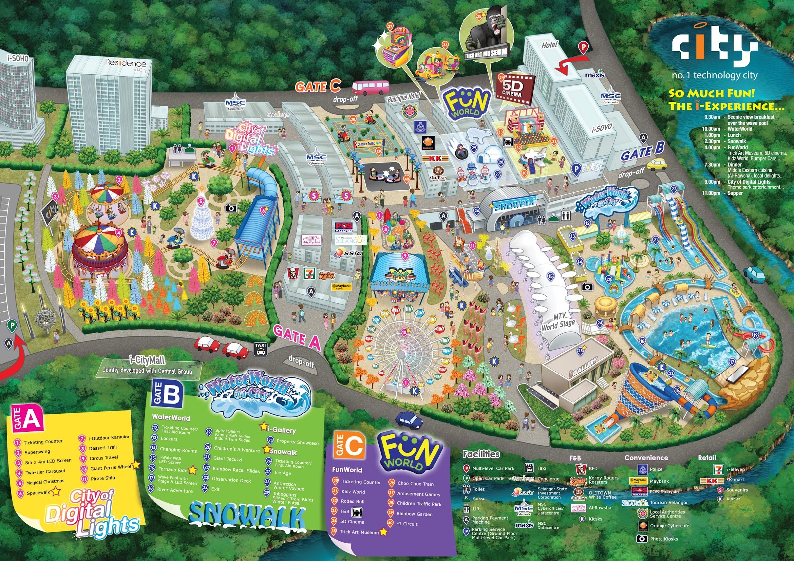 FAIZ RAHMAN :): WaterWorld: Tarikan Terbaru Di I-City Shah Alam