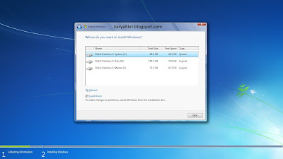 cara reset (install ulang) windows 7 ultimate