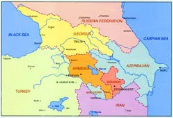 Regional Map of Armenia