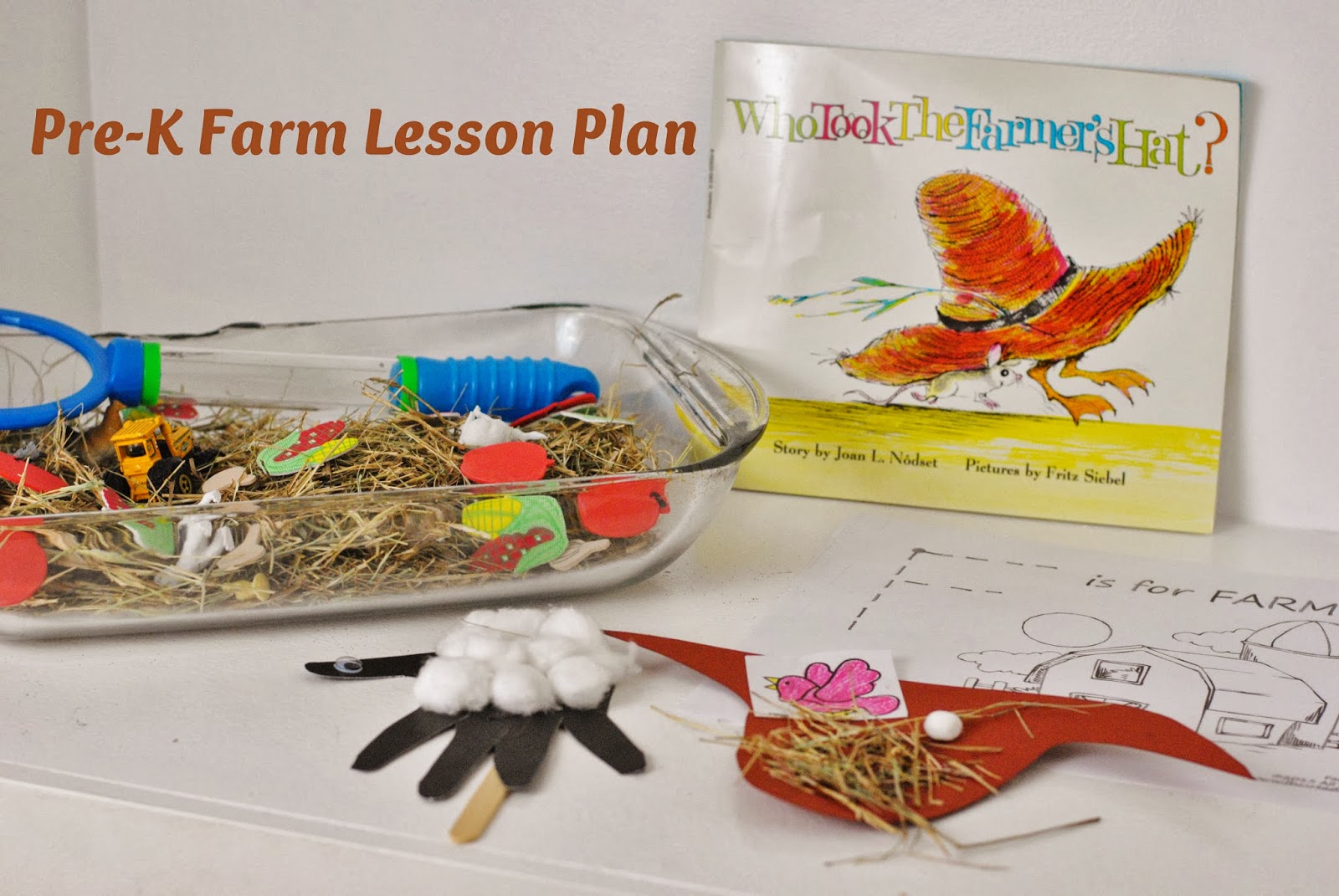 Life With 4 Boys PreK Farm Themed Lesson Plan