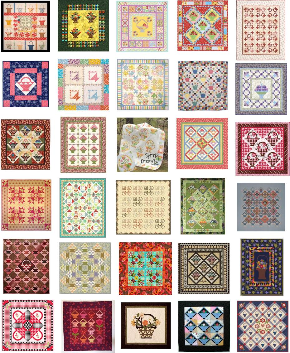 Quilt Inspiration Free pattern day Basket Quilts