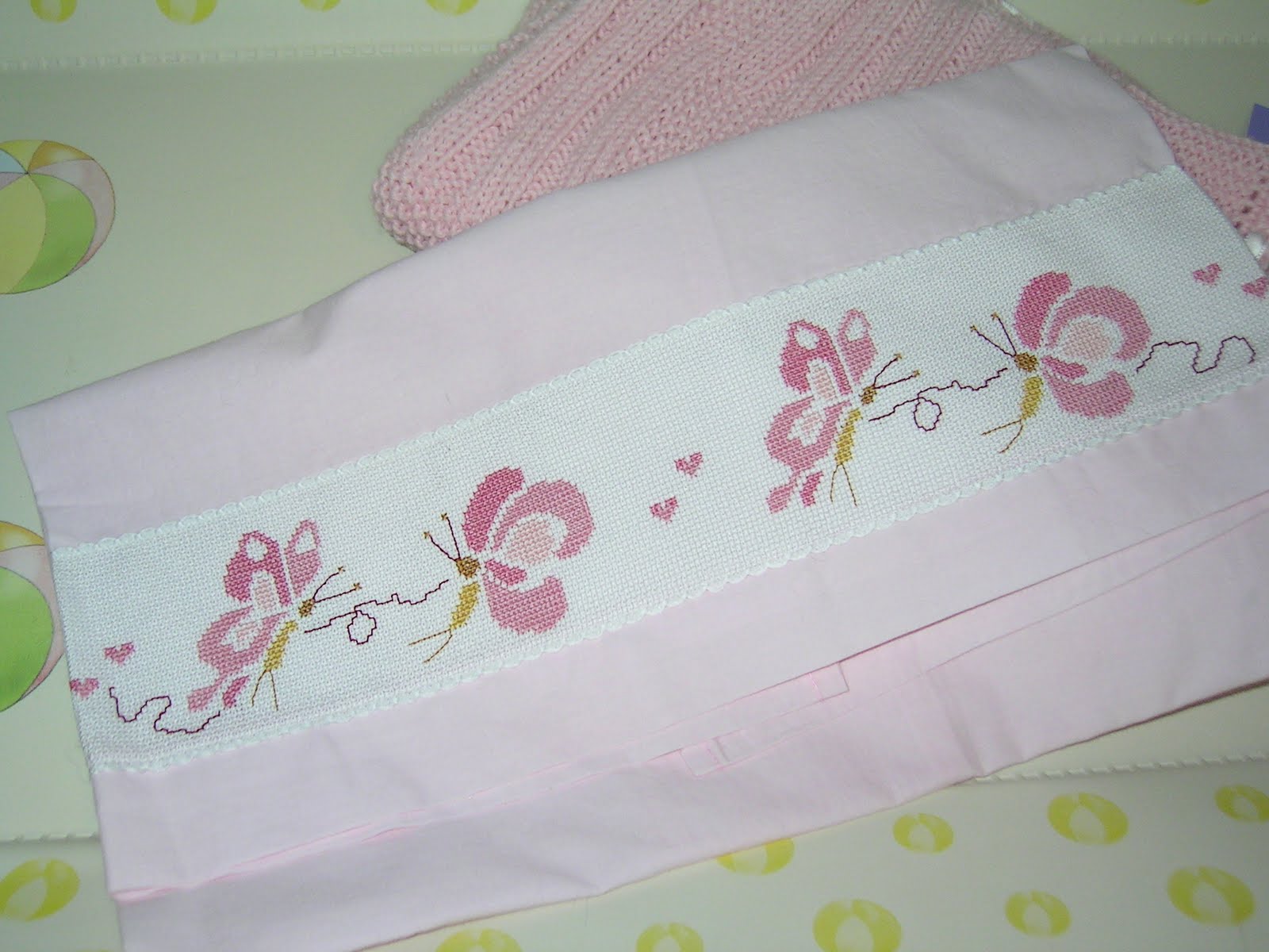 ancheperchèpoi: i lenzuolini a punto croce