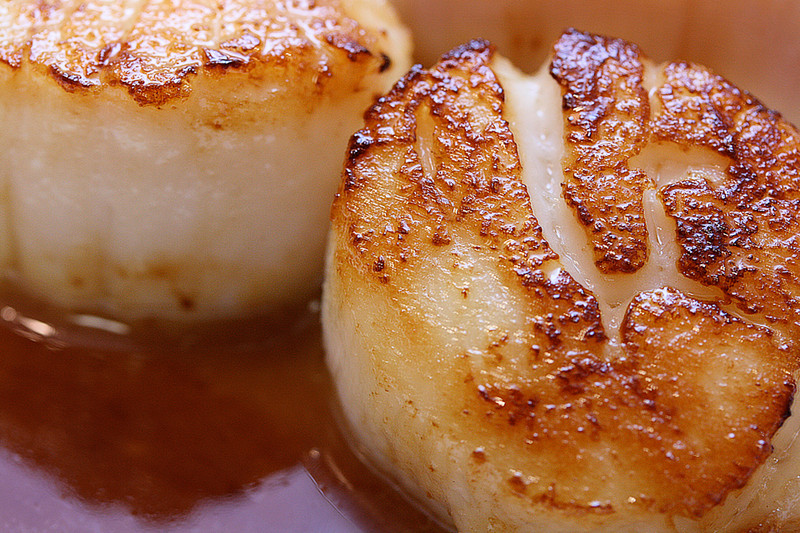 The Perfect Bite Recipe of The Week Scallops with parsnip puree