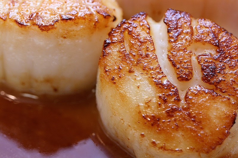 The Perfect Bite Recipe of The Week Scallops with parsnip puree
