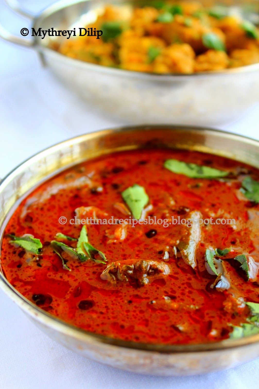 Vatha Kuzhambu Manathakkali Kulambu recipe Chettinad Recipes