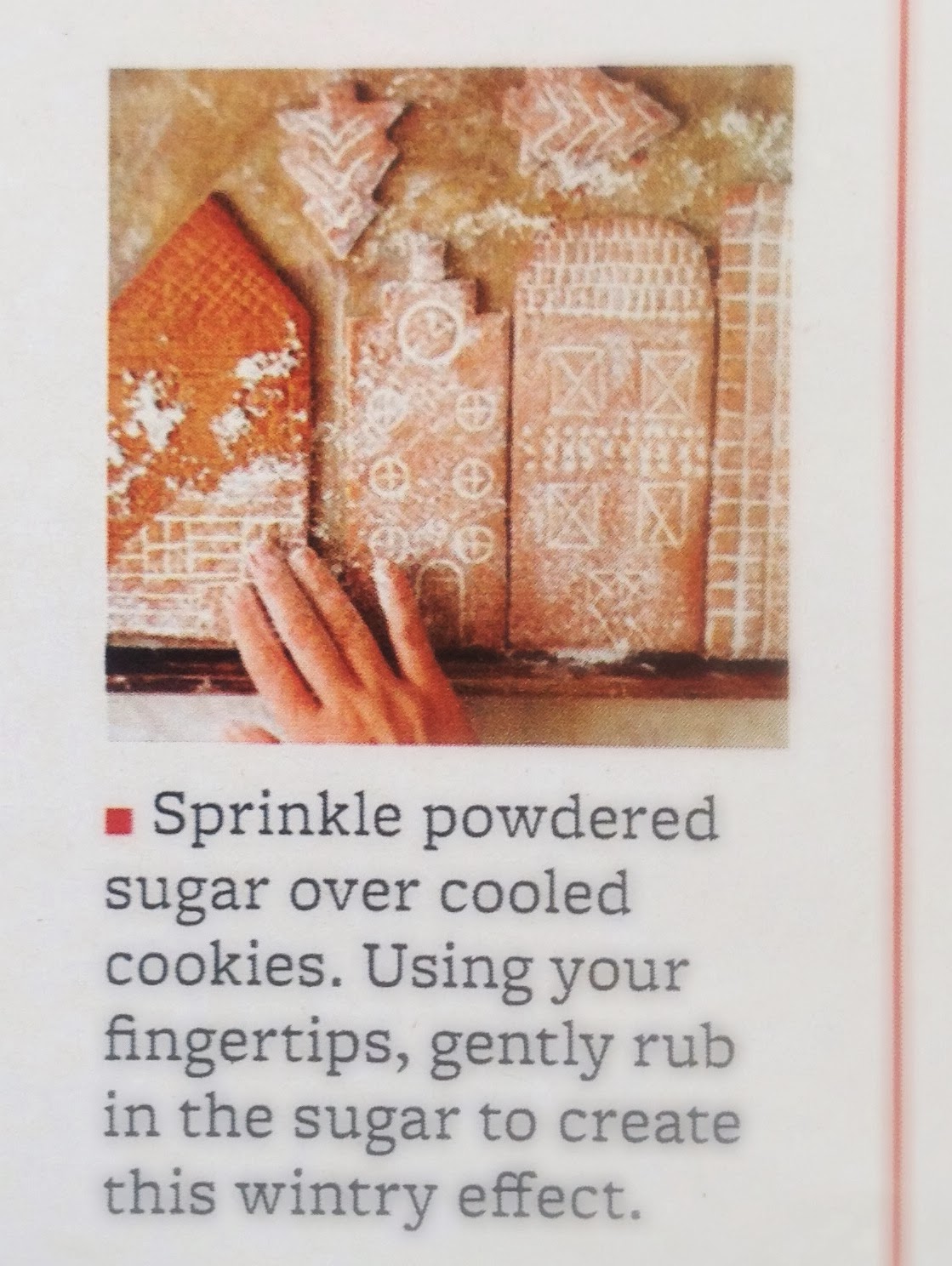 Snowy Gingerbread Village from Better Homes & Gardens