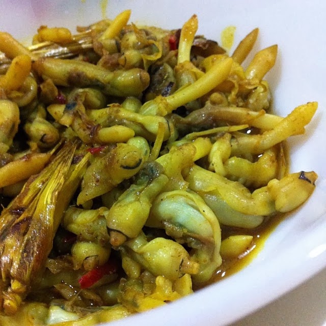 Bamboo Clam Curry Stirfry