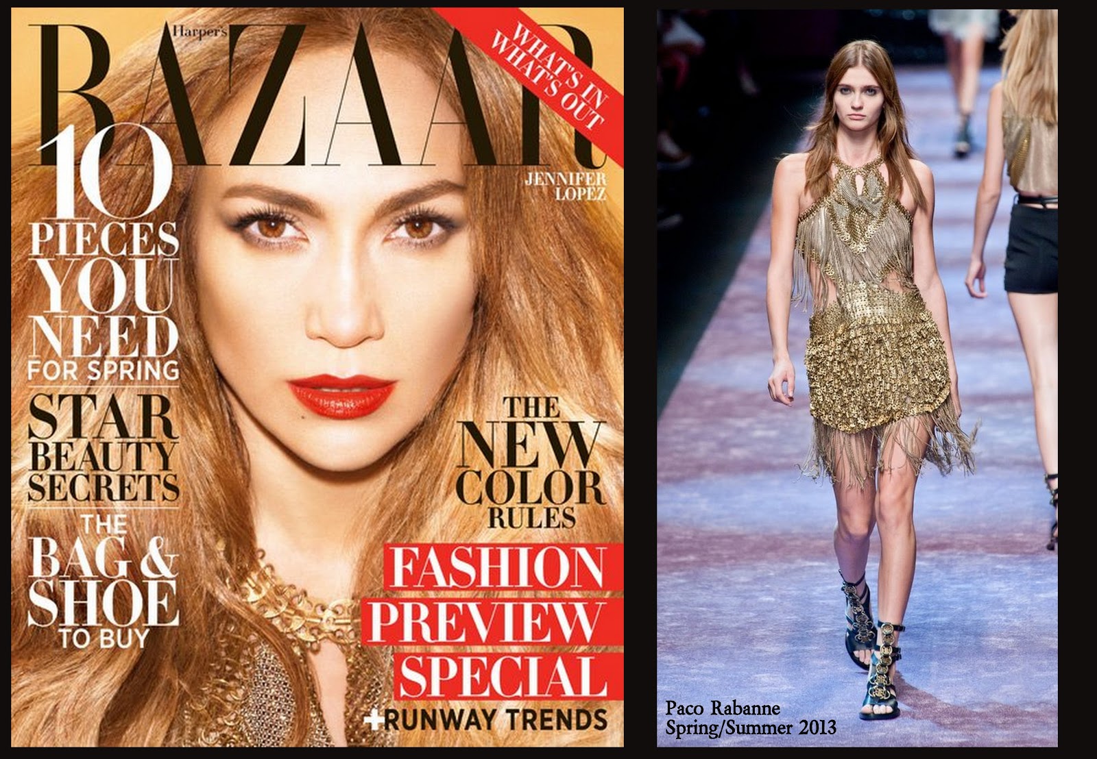 Frills and Thrills: Jennifer Lopez for Harper's Bazaar 2013