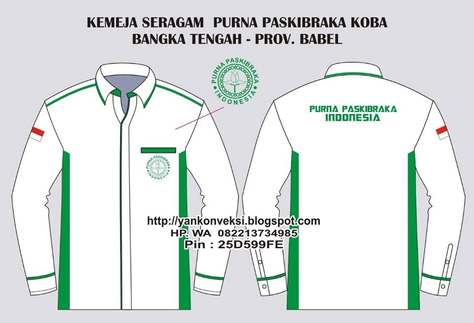 BAJU SERAGAM PURNA PASKIBRA