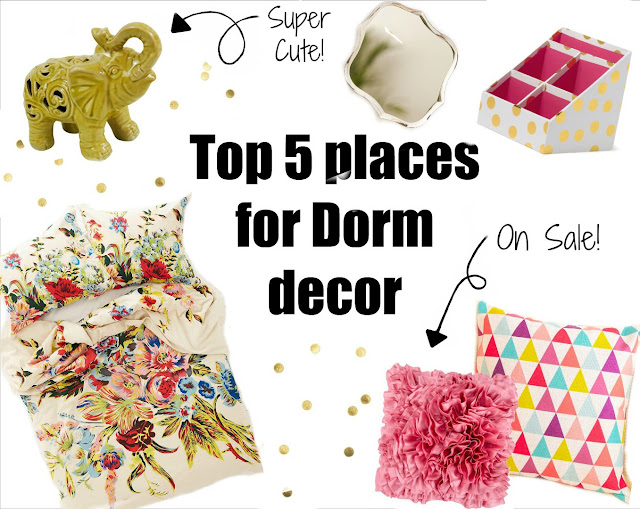 Top 5 places for dorm decor The Daily Amy