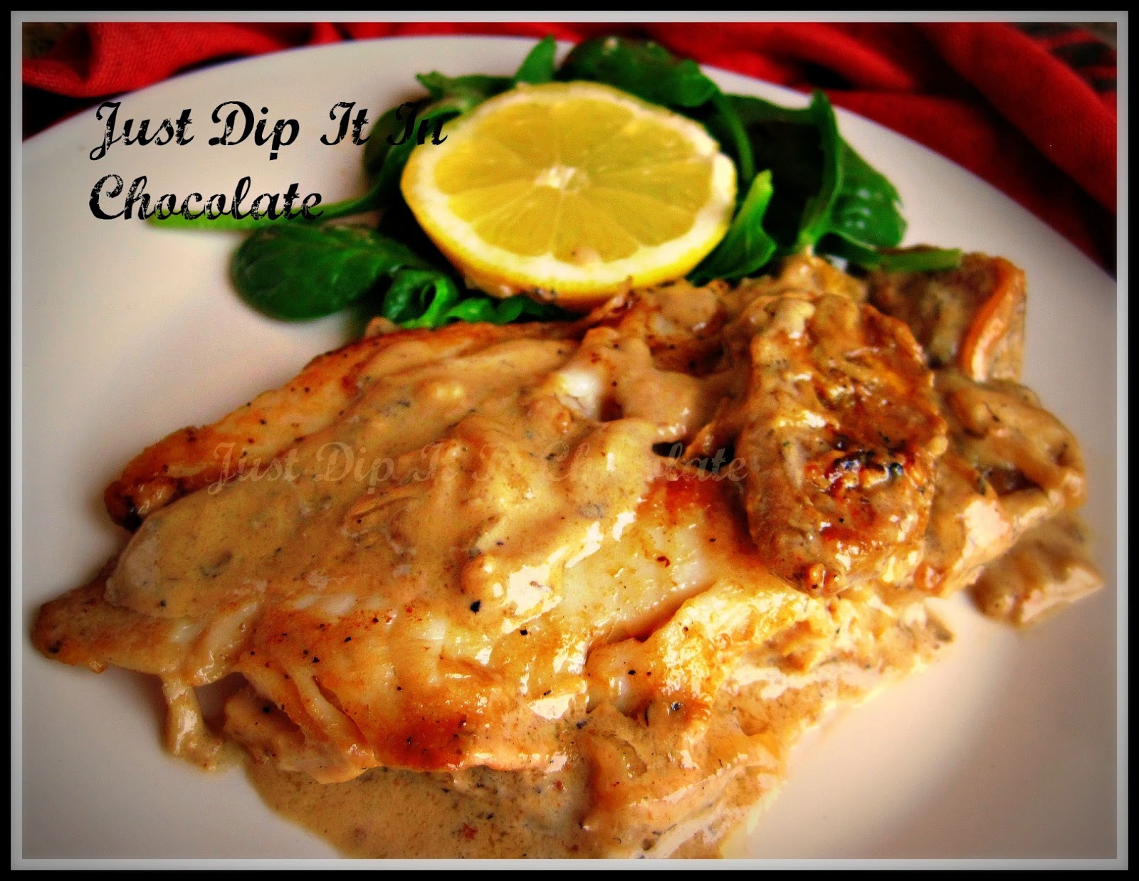 Just Dip It In Chocolate Tilapia Filets with Coconut Milk Recipe