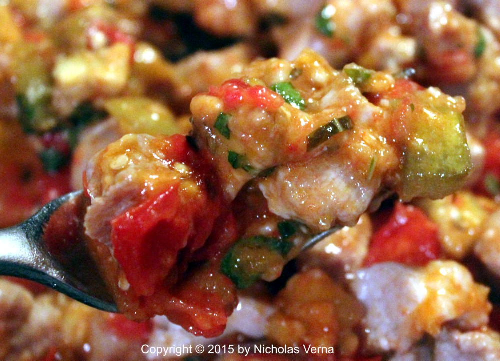 ItalianFusion Quick Pork & Eggplant Stew