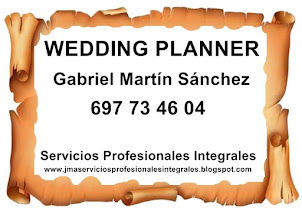 Contacto Wedding Planner Gabriel