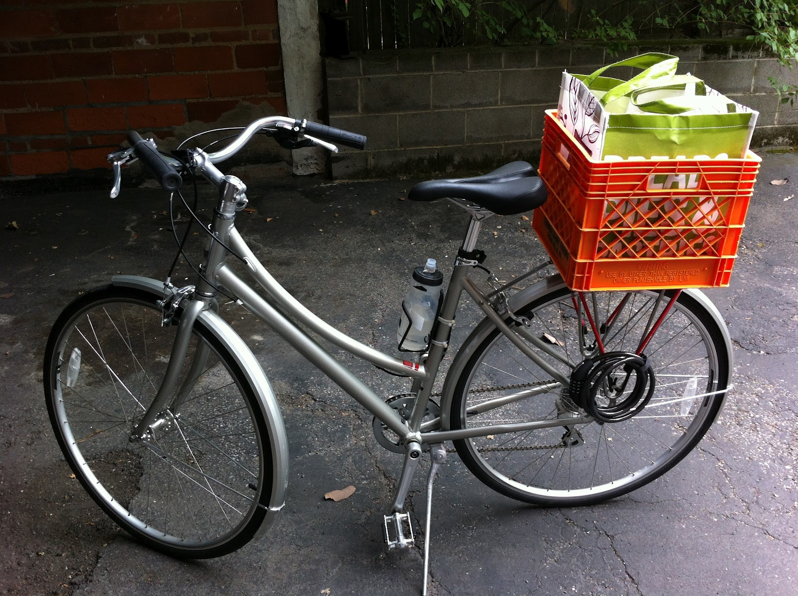 bike crate rack