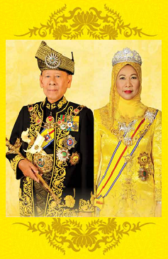 Yang Di Pertuan Agong dan Raja Permasuri Agong Keempat Belas.