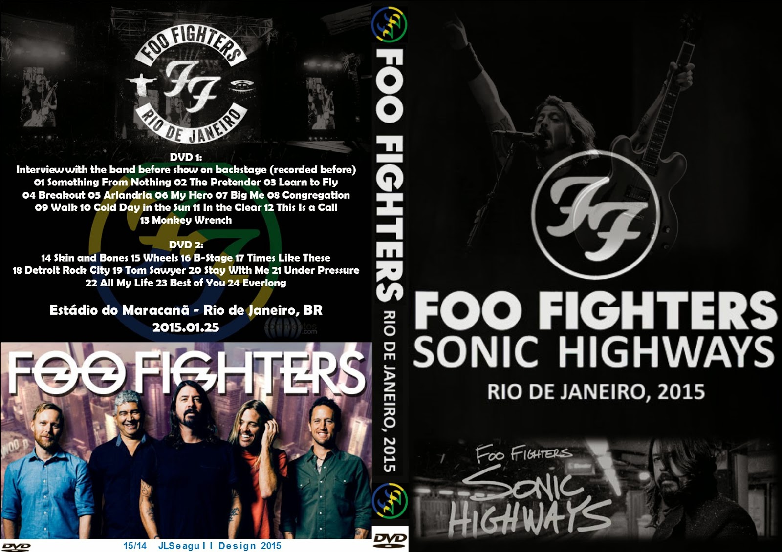 t u b e foo fighters 2015 01 25 rio de janeiro br 2xdvdfull flyers of foo fighter sonic highways world tour tour inglewood usa