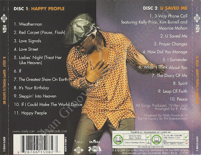 Urban Groove Album Collection: R. Kelly - Happy People/U Saved Me (2004) R&B Male/Singer