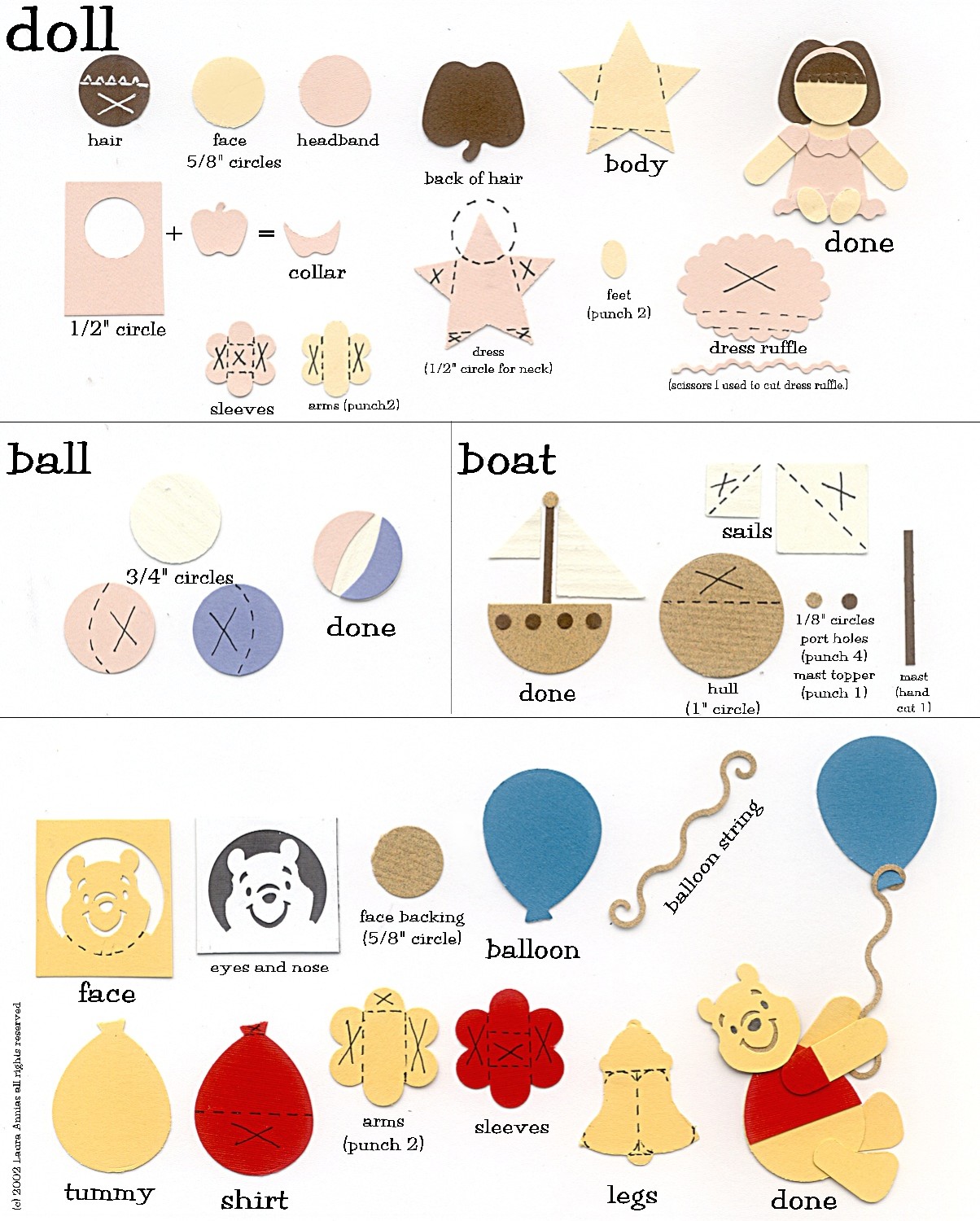 laura's frayed knot PaperPunch Art