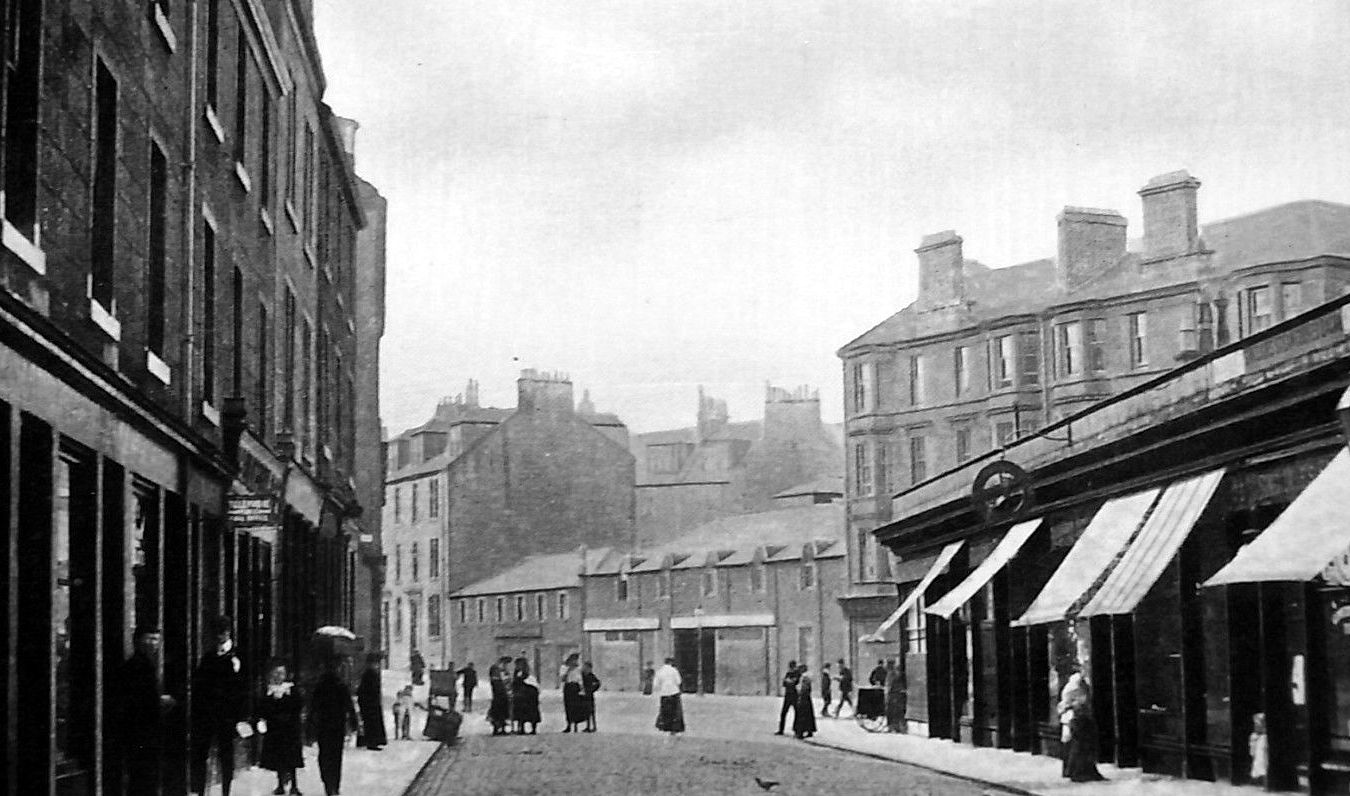 Tour Scotland Photographs Old Photograph Roxburgh Street Greenock Scotland
