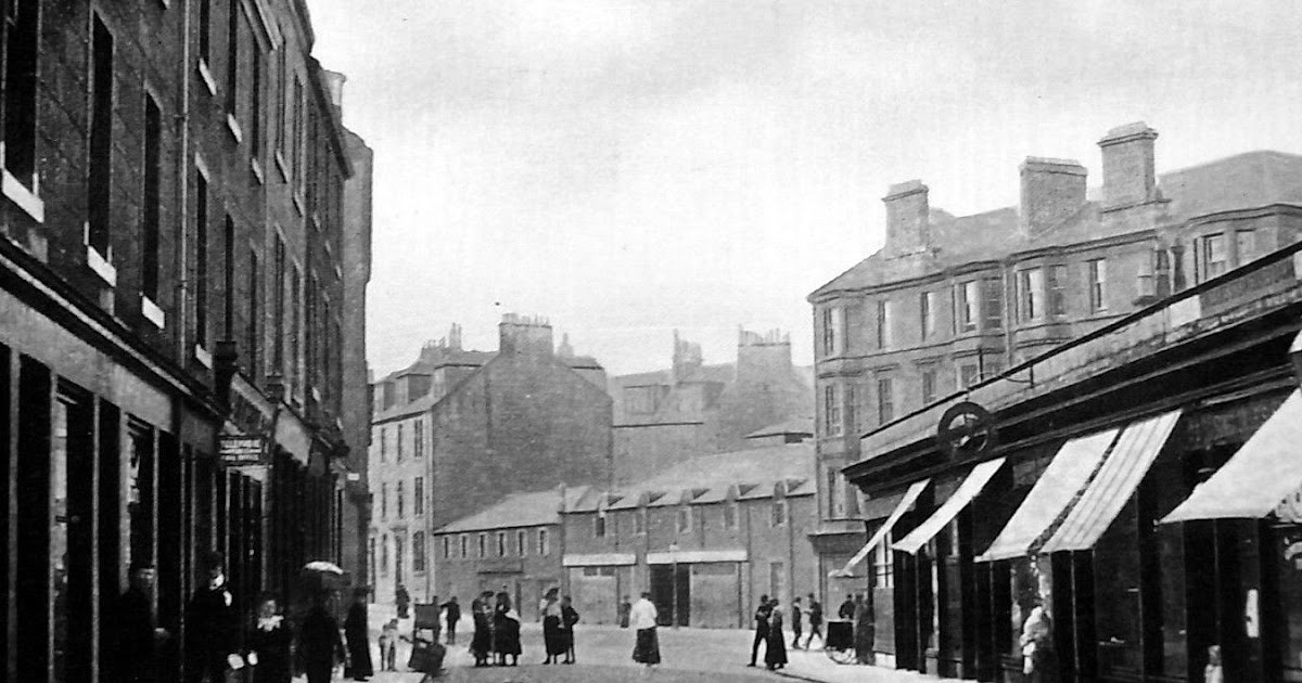 Tour Scotland Photographs Old Photograph Roxburgh Street Greenock Scotland
