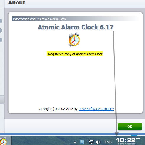    Atomic Alarm Clock -  11