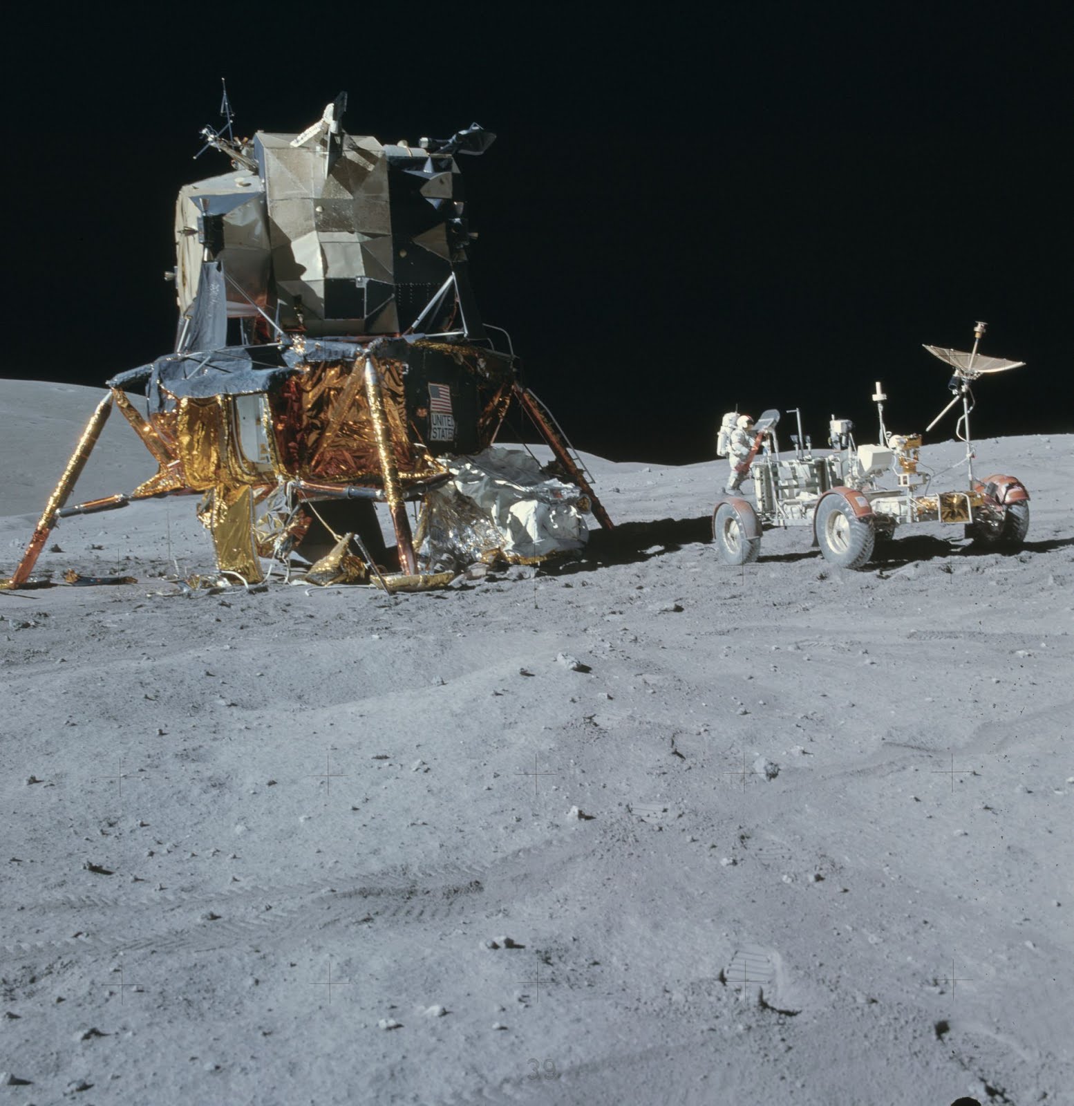 moon landing buggy