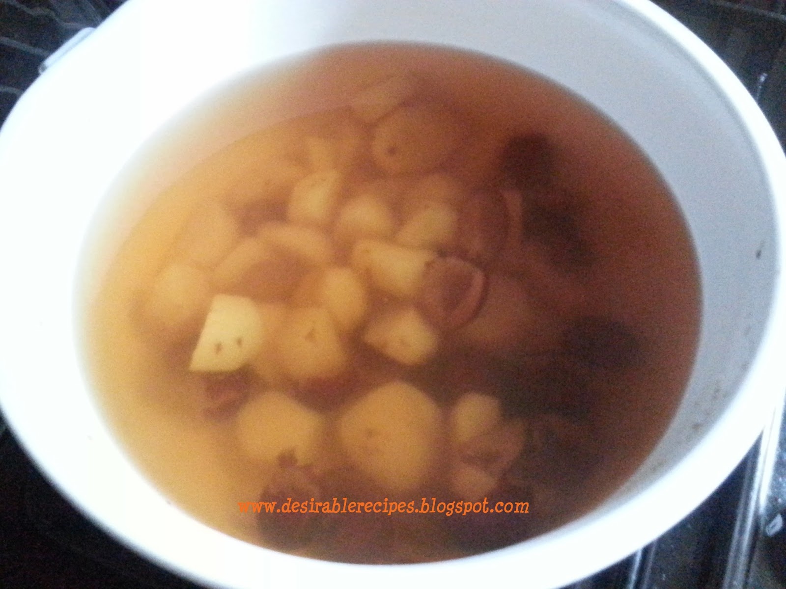 Water Chestnut and Red Date Drink