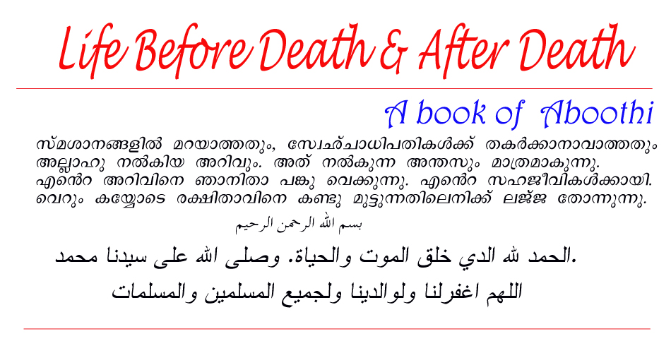 Life Before Death & Life After Death