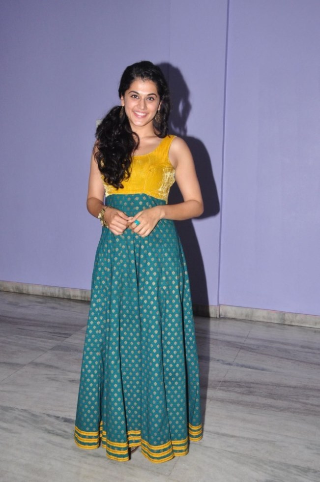 Tapsee latest Pictures at Sahasam Special Screening for School Students (9).jpg