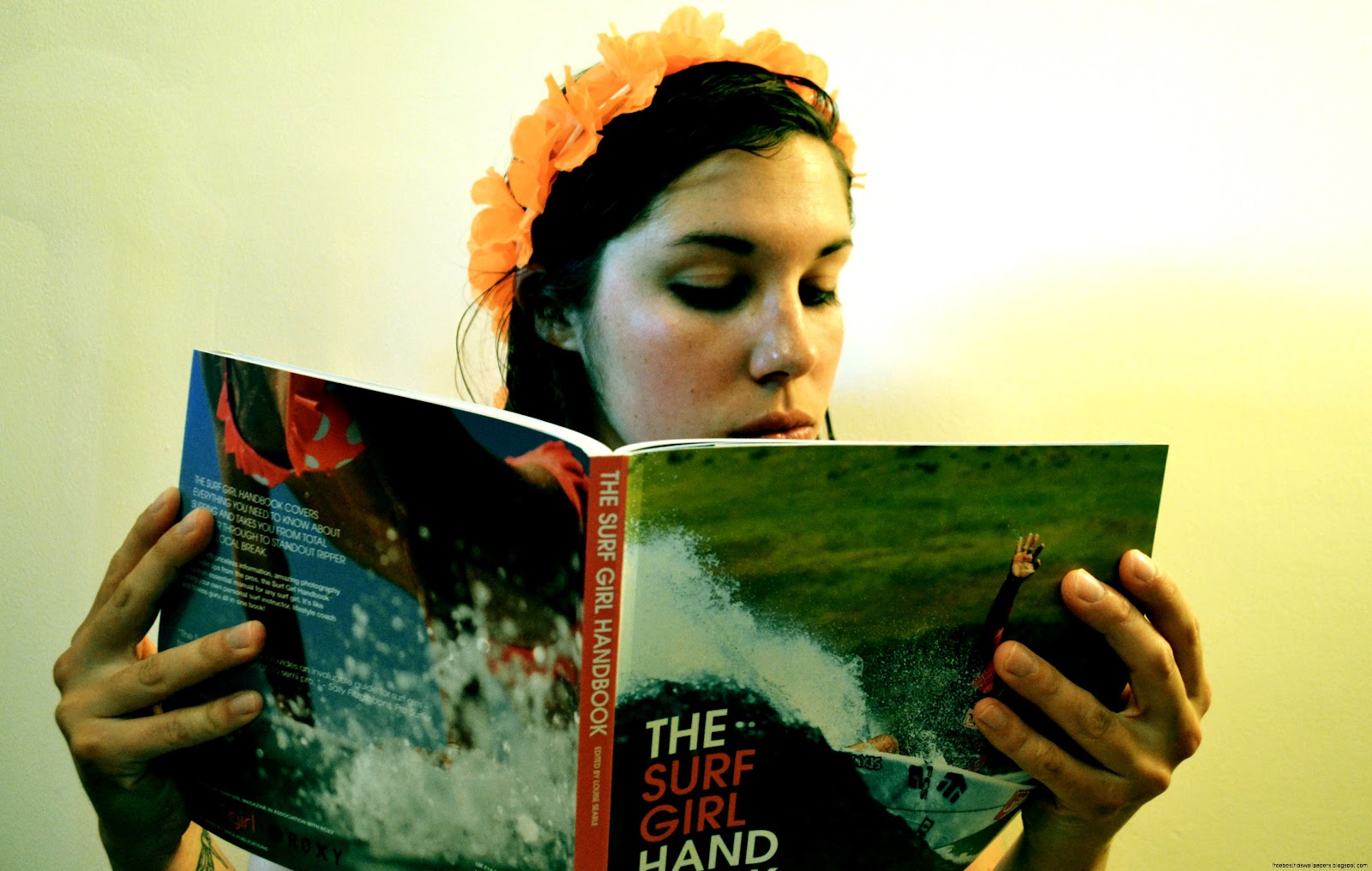 Books On a Surf Board Surfing Books On a Surf Board Surfing