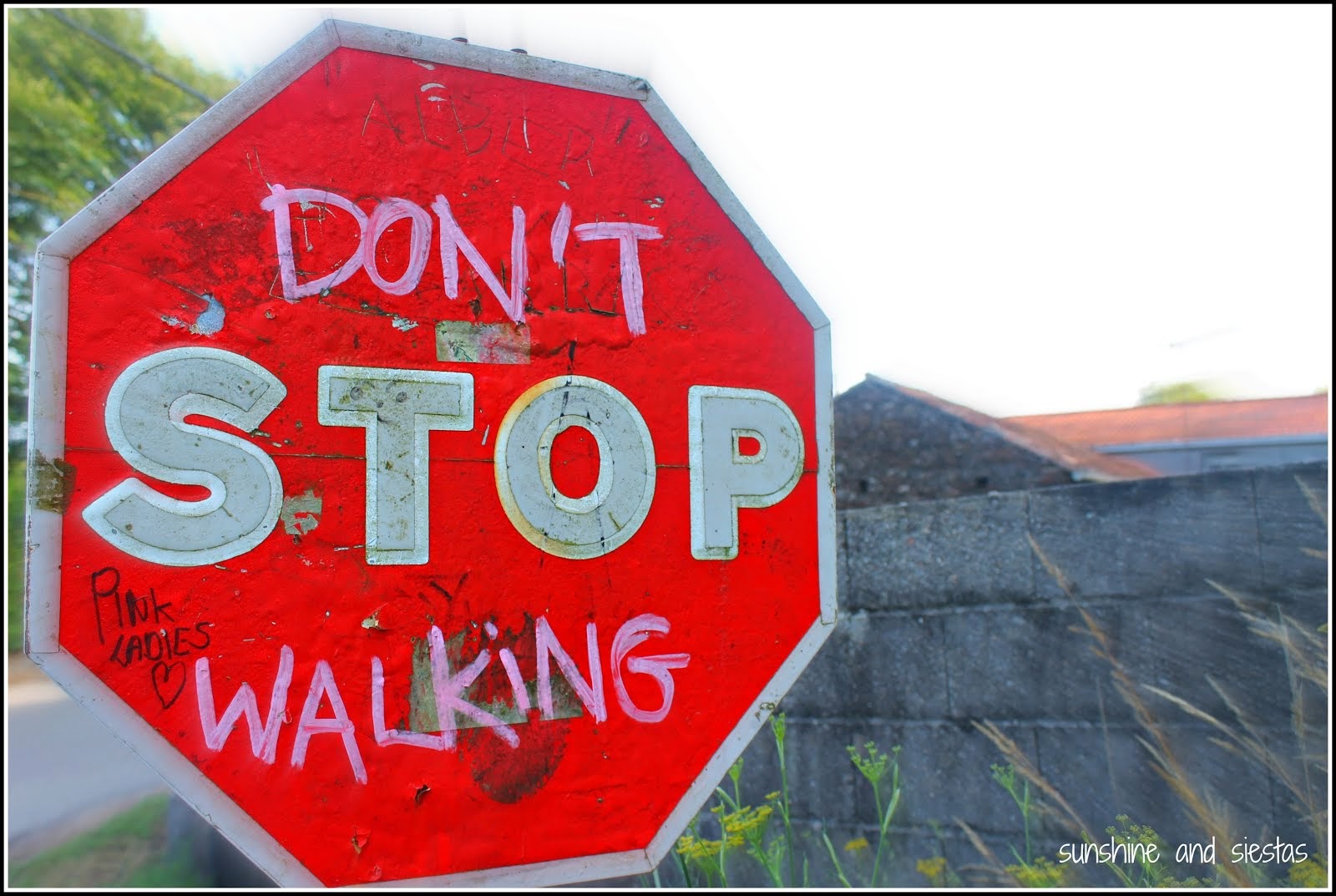 Don't stop walking