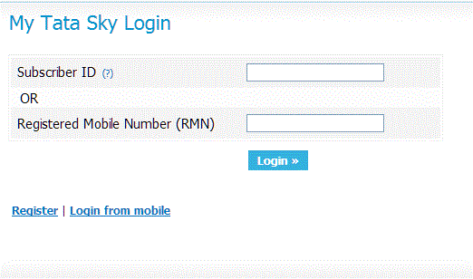 Free tata sky subscriber id
