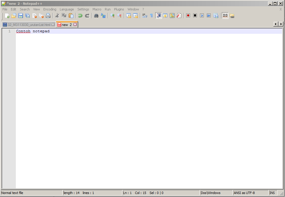 Download Notepad++ Berita Bagus