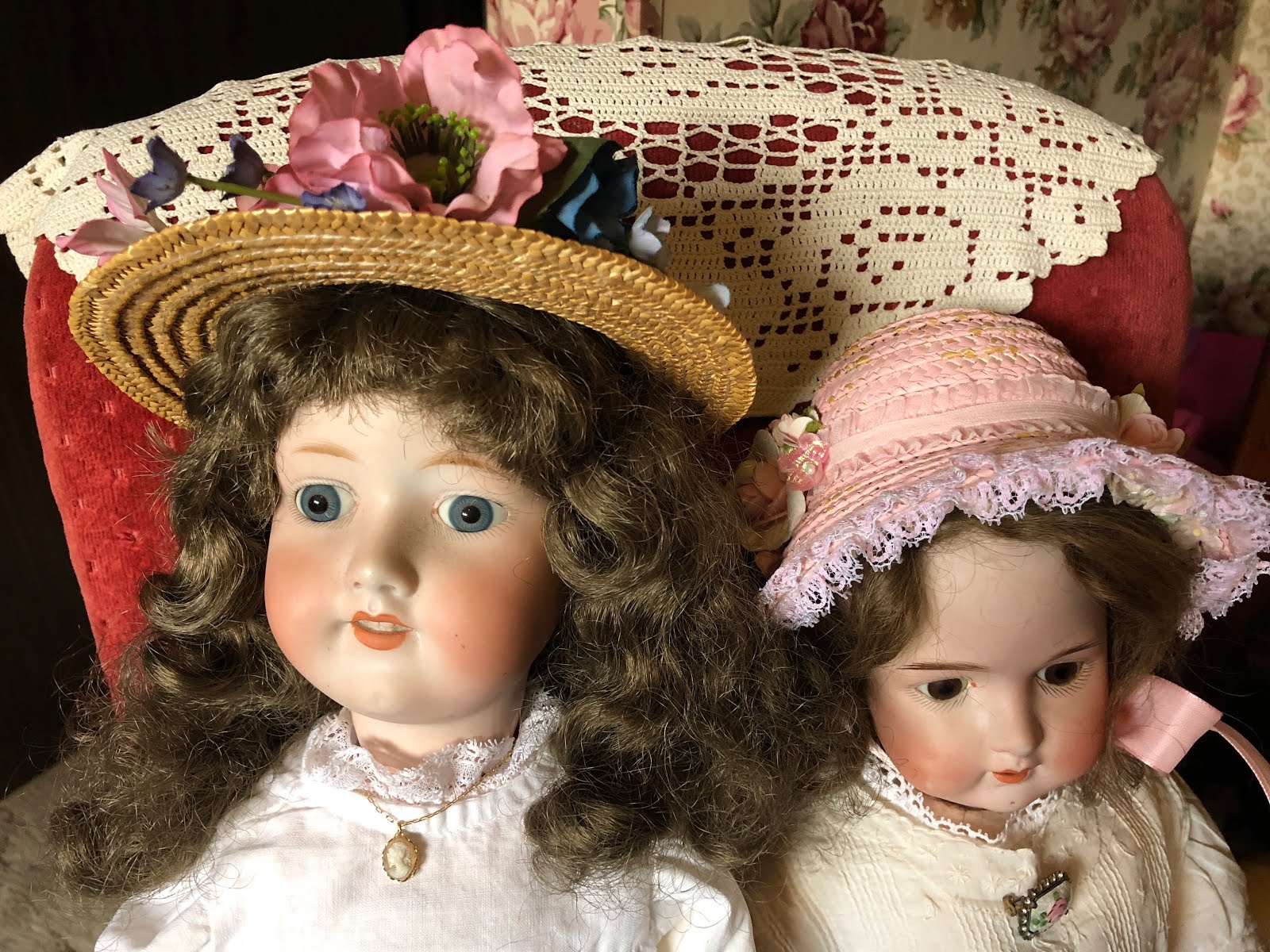 My Dolls Dressed for Spring