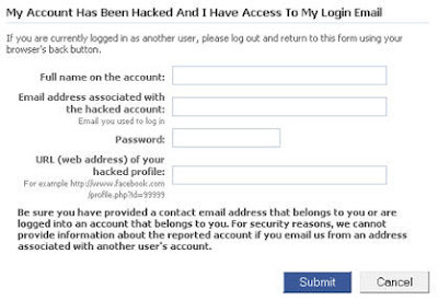 Mengembalikan Akun Facebook yang Di-Hack