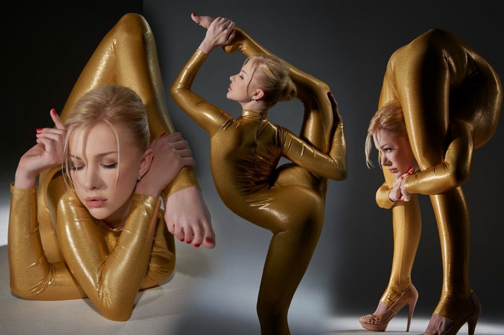 See Incredible photos of 'the world's bendiest woman'. 