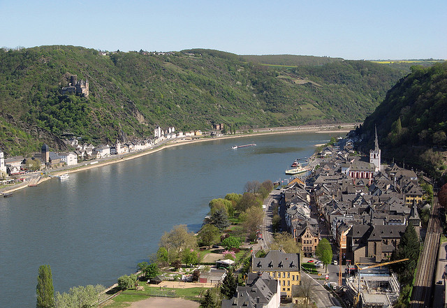 Romantic Rhine River