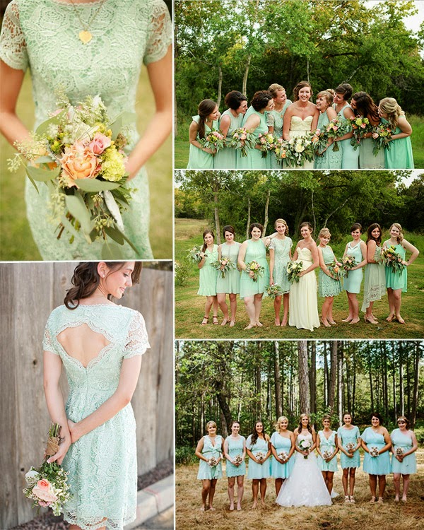 Trendy Mismatched Bridesmaid Dresses in 6 Ways bridesmaid dresses all