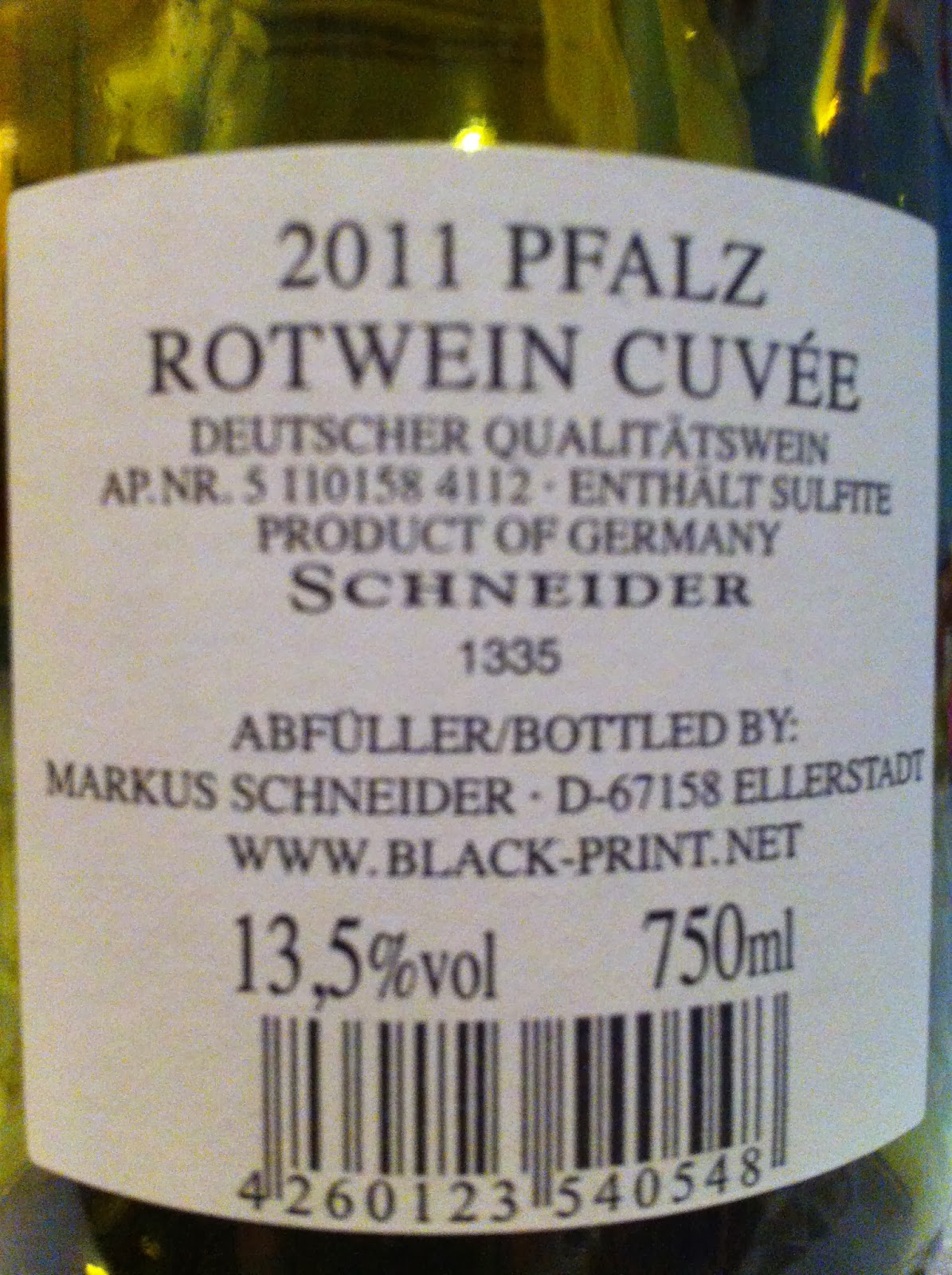 Wine In Sweden January 14