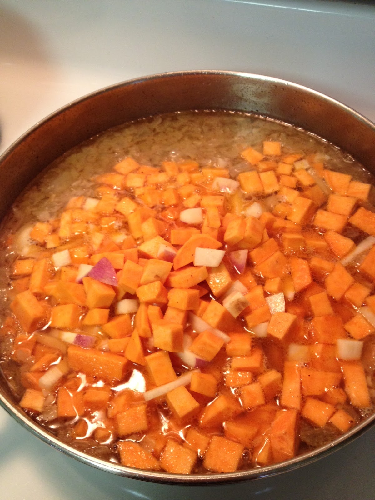 America's Homemaker Sweet Potato and Turnip Soup