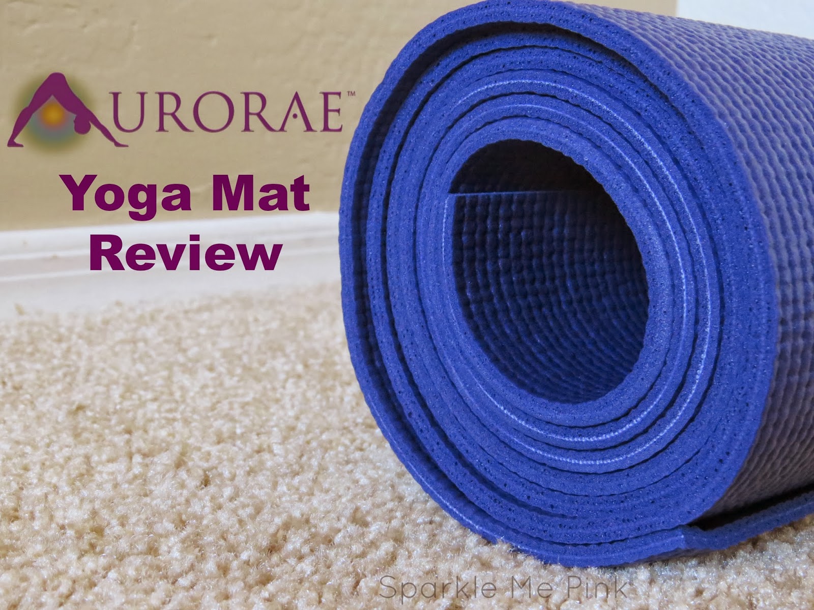 Sparkle Me Pink Aurorae Yoga Mat and Bag REVIEW