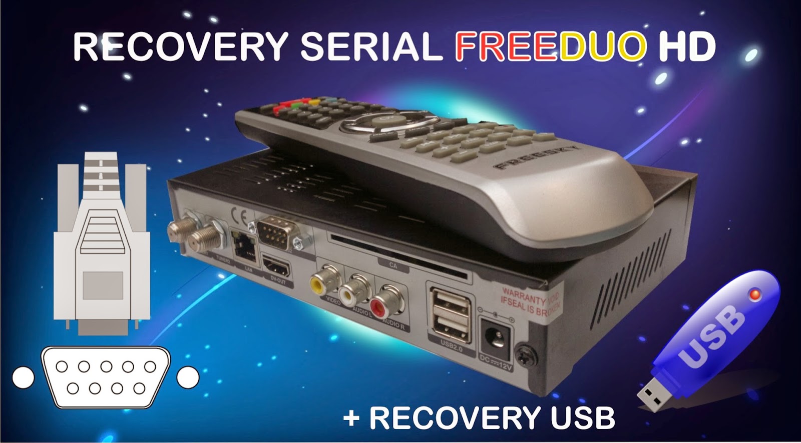 RECOVERY+FREEDUO+HD Recovery Freesky Freeduo HD  Freeduo +Plus