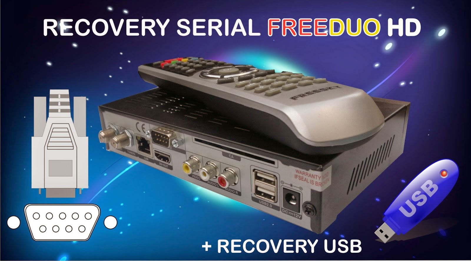 Recovery Freesky Freeduo HD Freeduo +Plus RECOVERY+FREEDUO+HD
