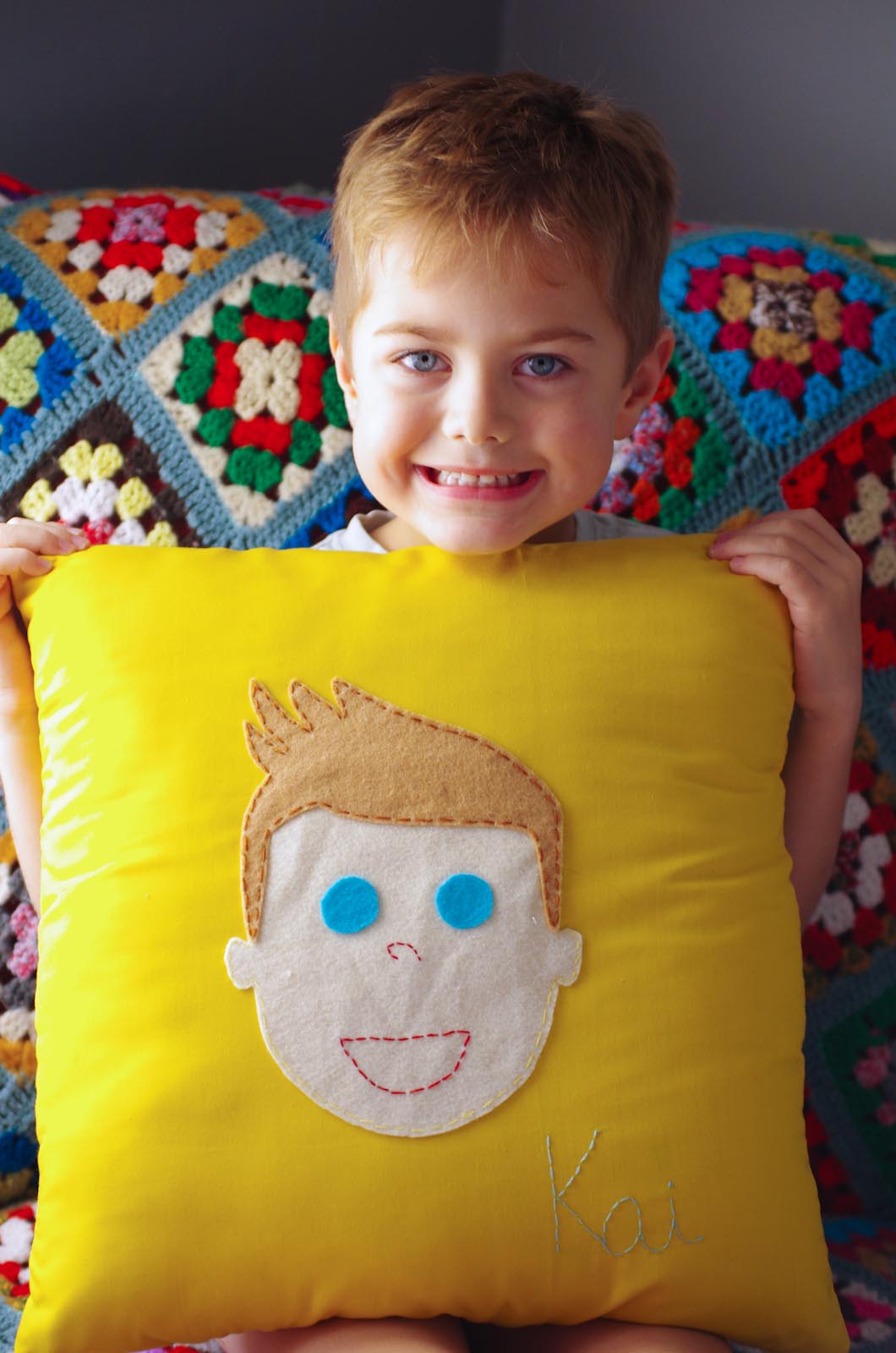 DIY Custom Kid's Pillow Pocket Full of Whimsy