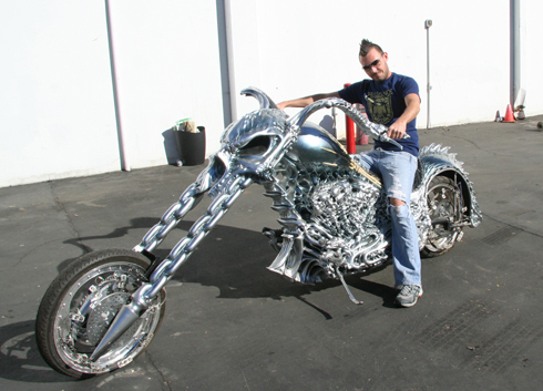 Funny Pictures Gallery Ghost Rider Bike Ghost Rider Bike Wallpapers Ghost Rider Bikes