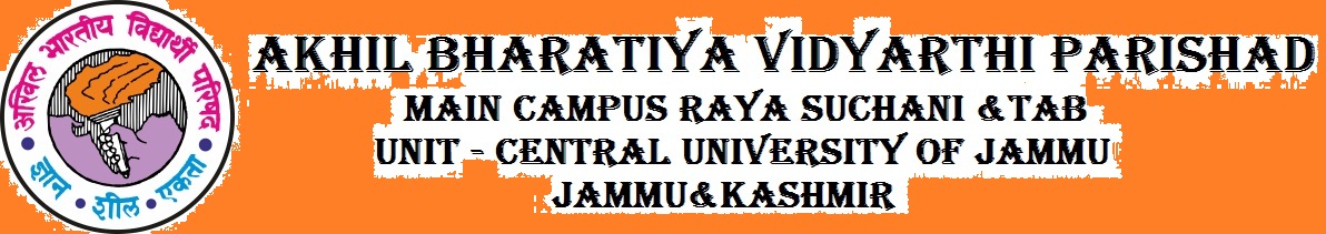 ABVP Cental University of Jammu