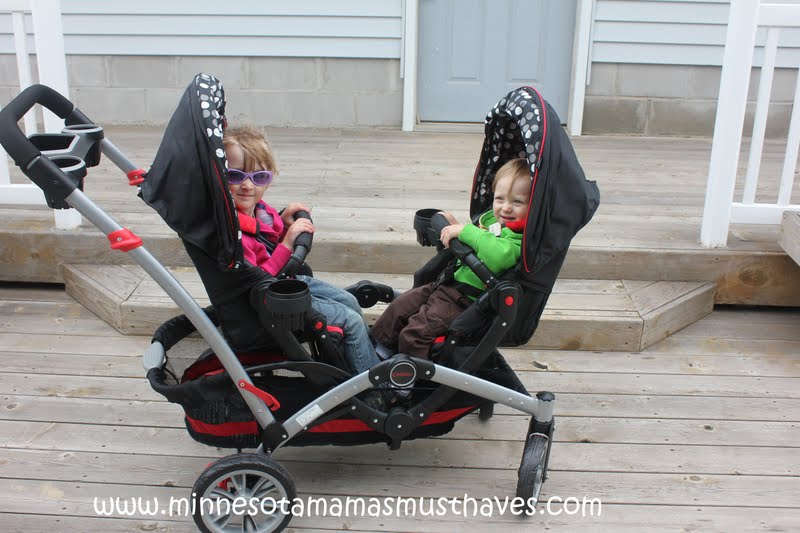 Kolcraft Contours Optima Double Stroller Review AND Silent Auction