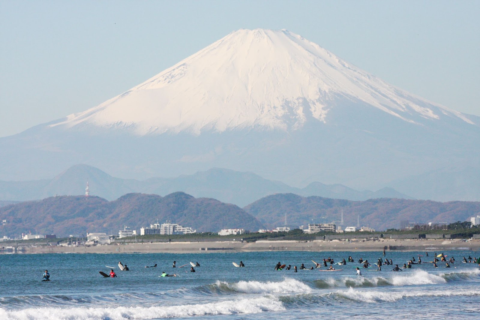 The Local Global World with Peter Wik Surfing near Tokyo, Japan