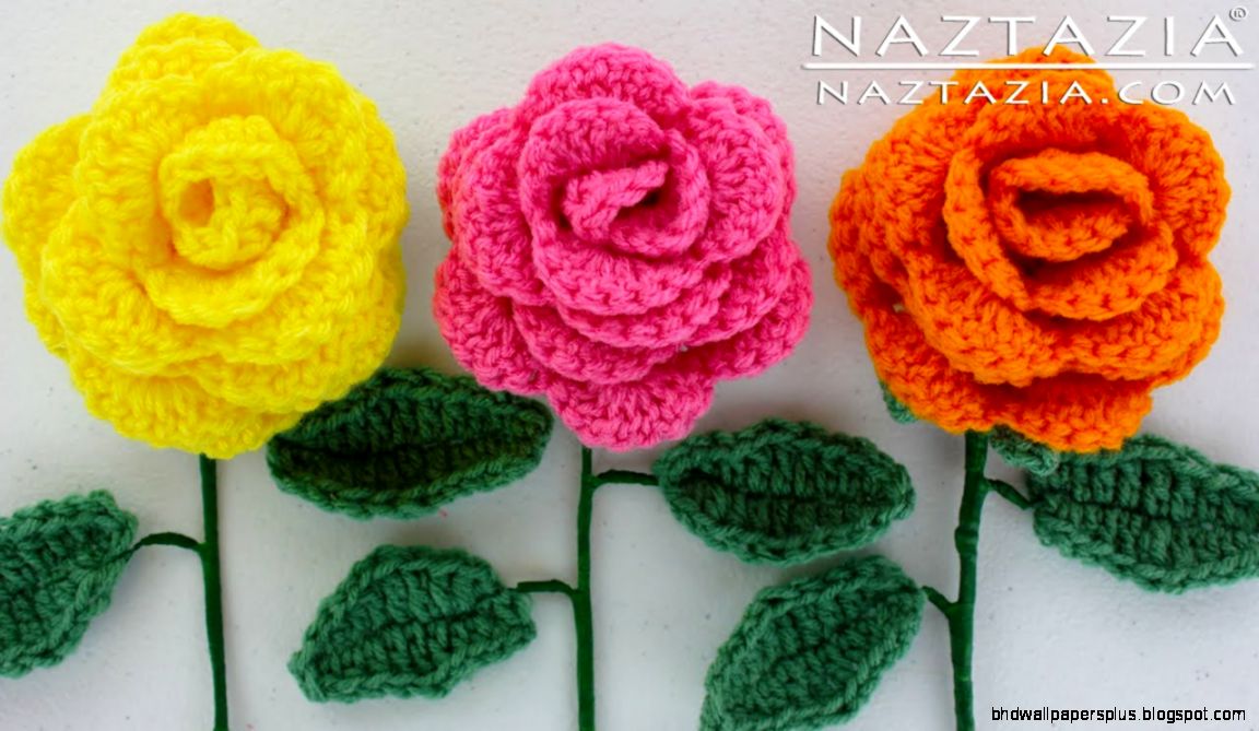 DIY Learn How to Crochet a Beginner Easy Flower Rose Bouquet DIY Learn How to Crochet a Beginner Easy Flower Rose Bouquet